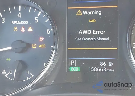 2019 Nissan Rogue Sl из США, поврежденный, VIN 5N1AT2MV8KC827528